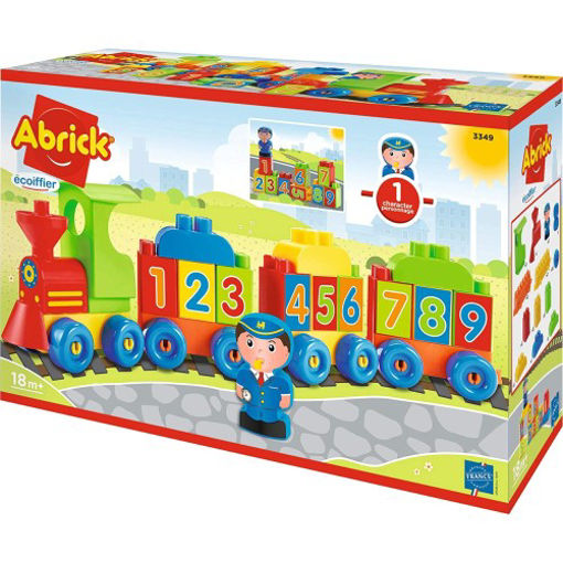 Picture of Abrick Train Numbers and Blocks